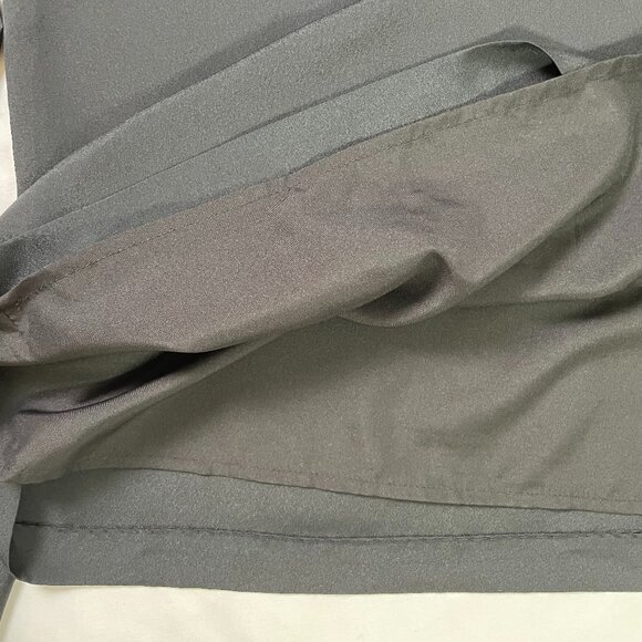 Mossimo Lightweight Sheath Dress Black Short Cap Sleeves Tie Back Size XL - Picture 4 of 10